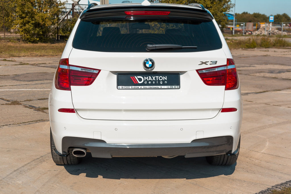 MAXTON DESIGN REAR SIDE SPLITTERS BMW X3 F25 M-PACK FACELIFT