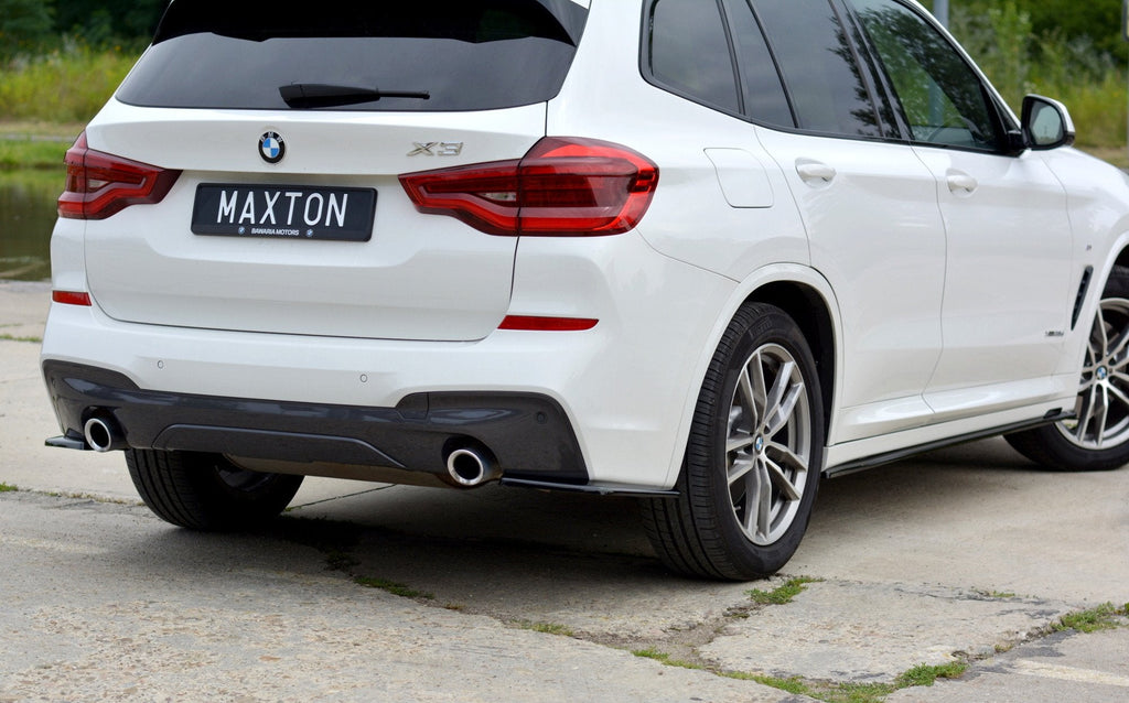 MAXTON DESIGN REAR SIDE SPLITTERS BMW X3 G01 M-PACK