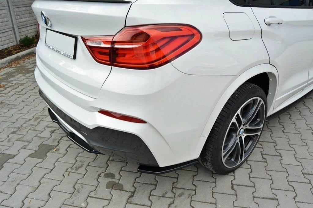 MAXTON DESIGN REAR SIDE SPLITTERS BMW X4 M-PACK