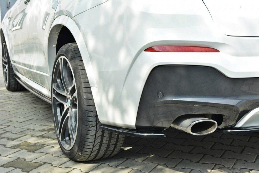 MAXTON DESIGN REAR SIDE SPLITTERS BMW X4 M-PACK