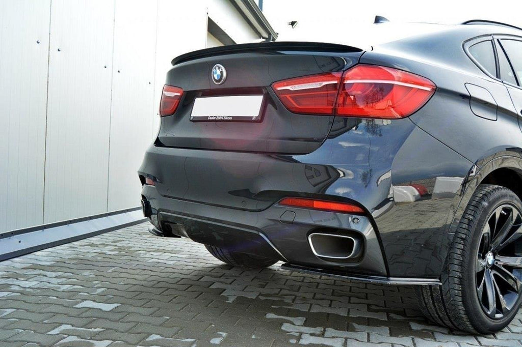 MAXTON DESIGN REAR SIDE SPLITTERS BMW X6 F16 MPACK