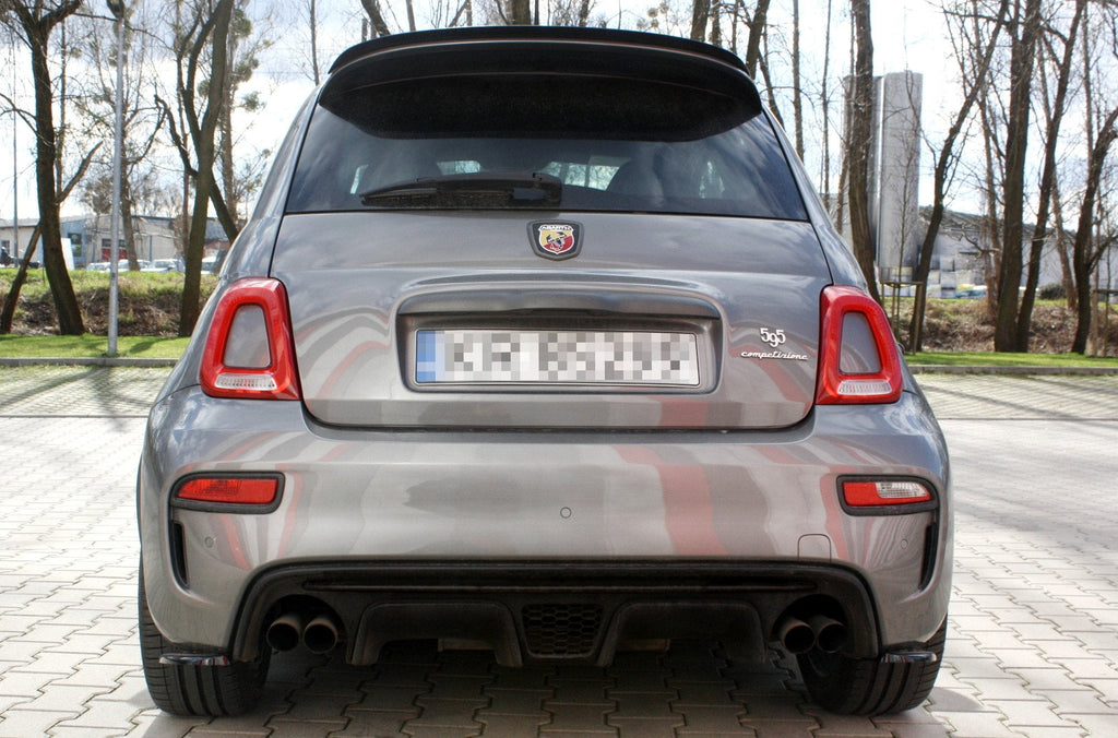 MAXTON DESIGN REAR SIDE SPLITTERS FIAT 500 ABARTH MK1 FACELIFT