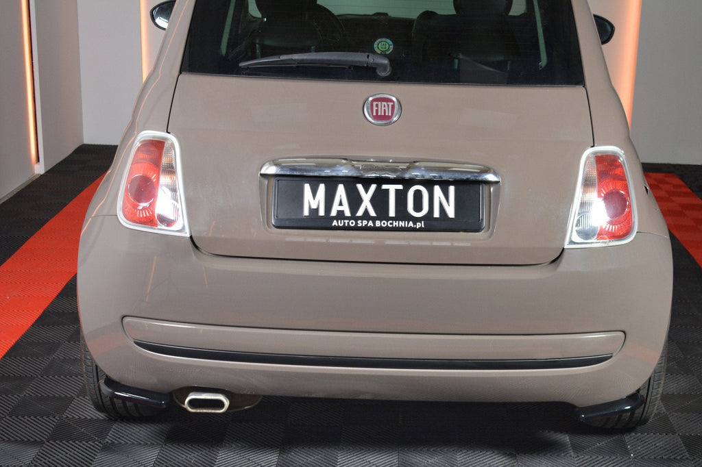 MAXTON DESIGN REAR SIDE SPLITTERS FIAT 500 HATCHBACK PREFACE