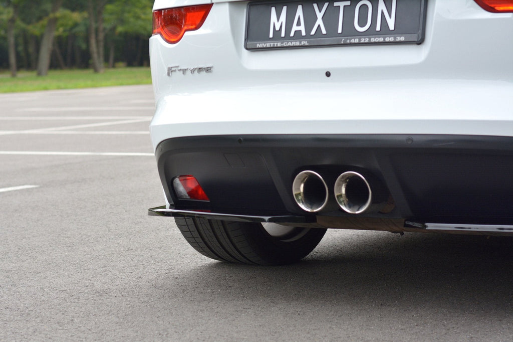 MAXTON DESIGN REAR SIDE SPLITTERS JAGUAR F-TYPE