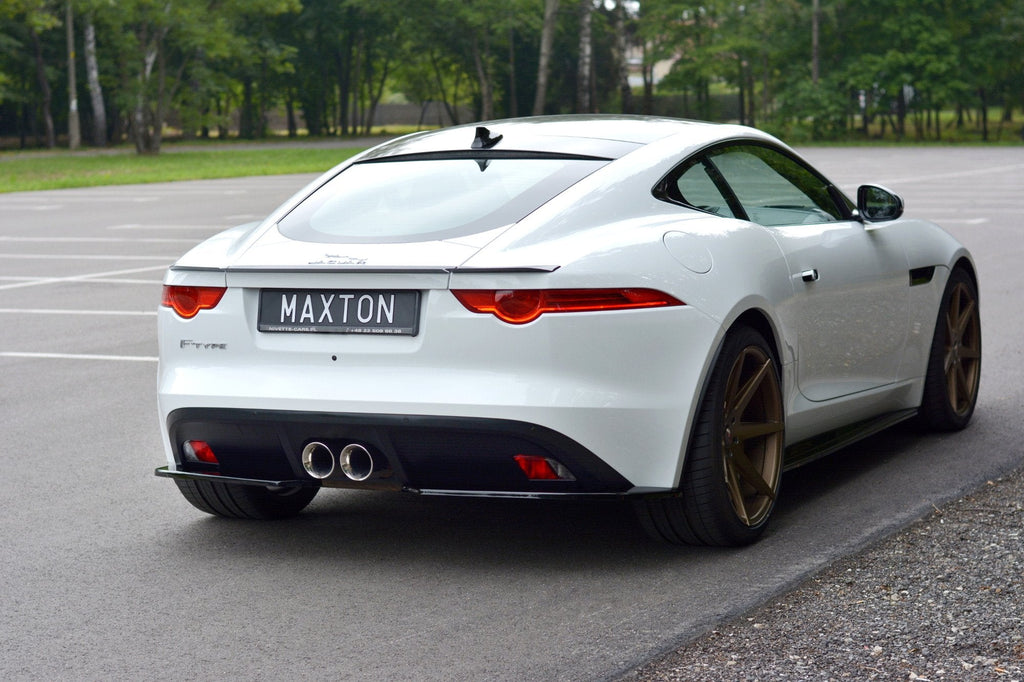 MAXTON DESIGN REAR SIDE SPLITTERS JAGUAR F-TYPE