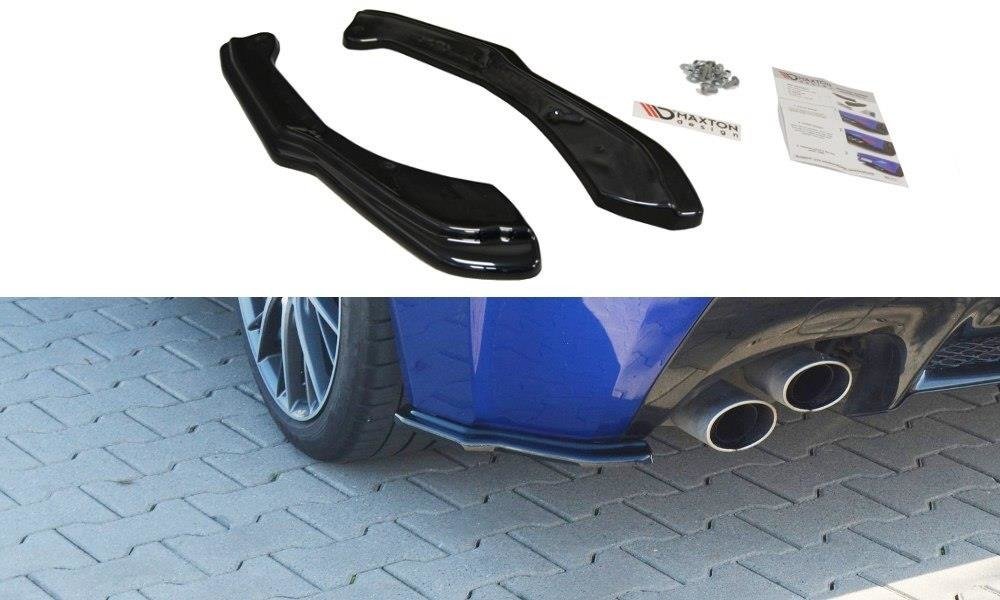 MAXTON DESIGN REAR SIDE SPLITTERS LEXUS RC F