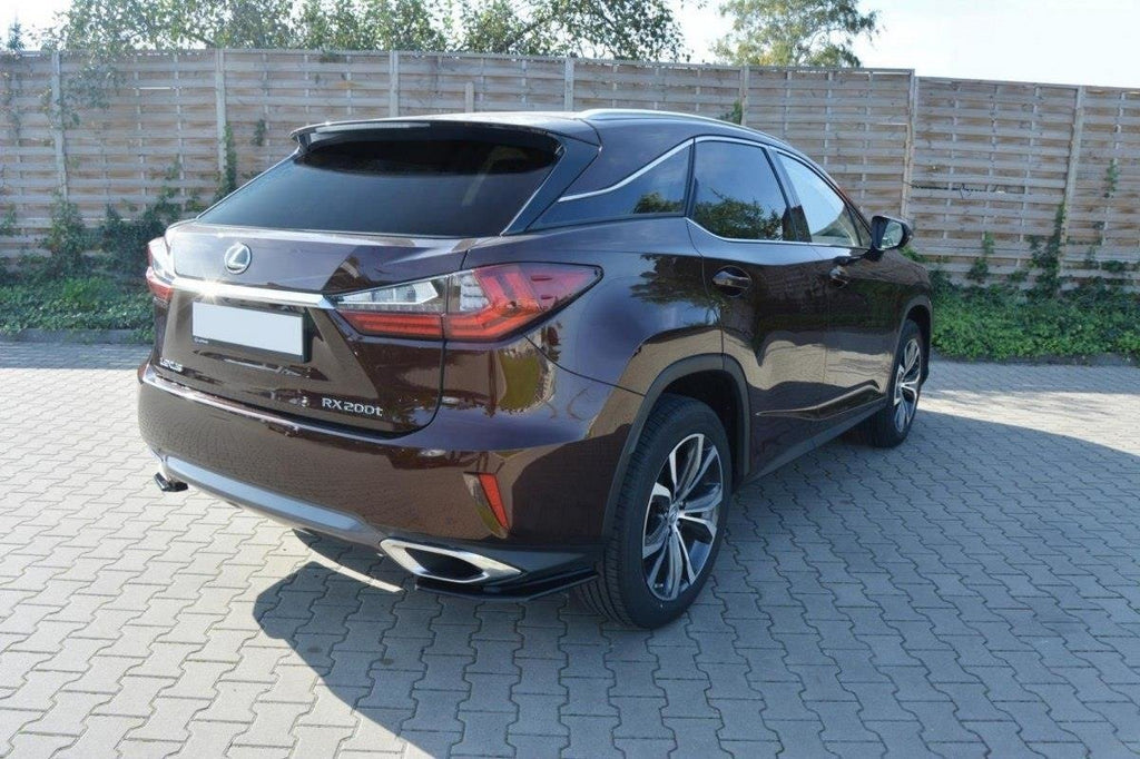 MAXTON DESIGN REAR SIDE SPLITTERS LEXUS RX MK4 T