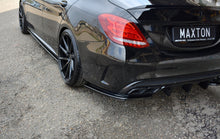 Load image into Gallery viewer, MAXTON DESIGN REAR SIDE SPLITTERS MERCEDES- BENZ C43 AMG W205