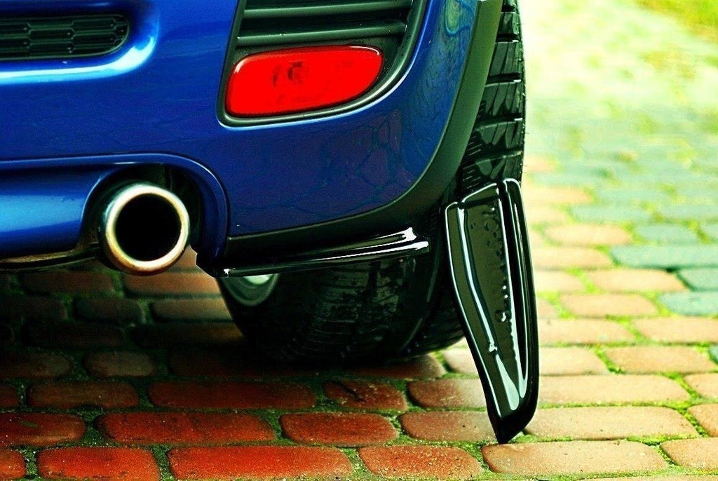 MAXTON DESIGN REAR SIDE SPLITTERS MINI COOPER R56 JCW