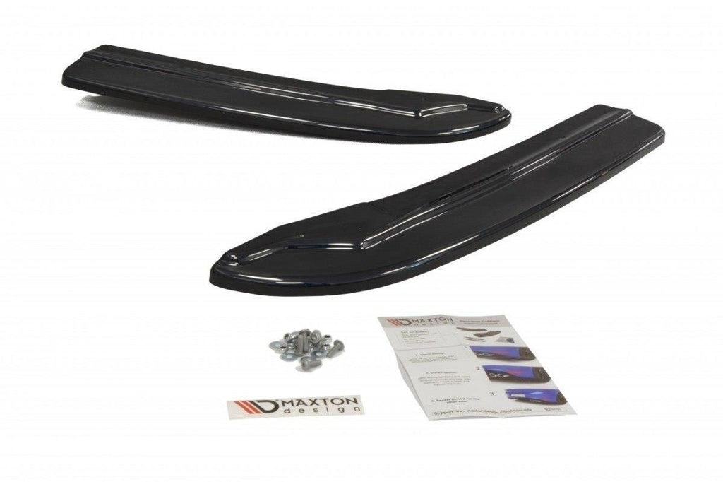 MAXTON DESIGN REAR SIDE SPLITTERS MERCEDES C W204 63AMG/AMG-LINE