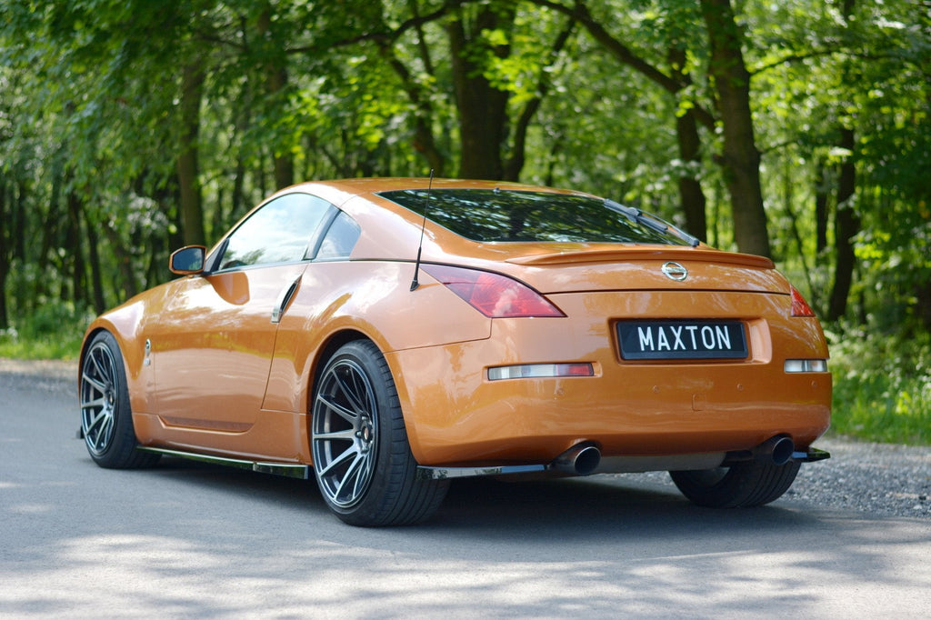 MAXTON DESIGN REAR SIDE SPLITTERS NISSAN 350Z