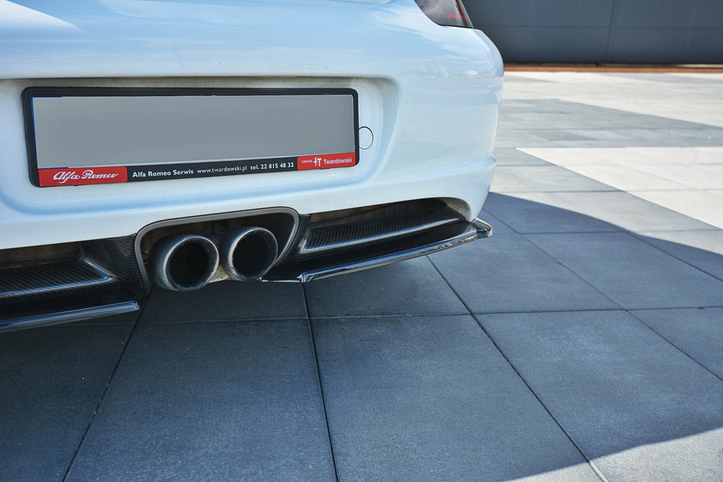 MAXTON DESIGN REAR SIDE SPLITTERS PORSCHE CAYMAN S 987C