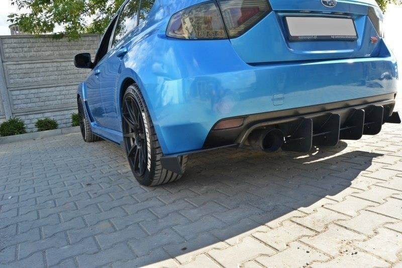 MAXTON DESIGN REAR SIDE SPLITTERS SUBARU IMPREZA WRX STI 2009-2011