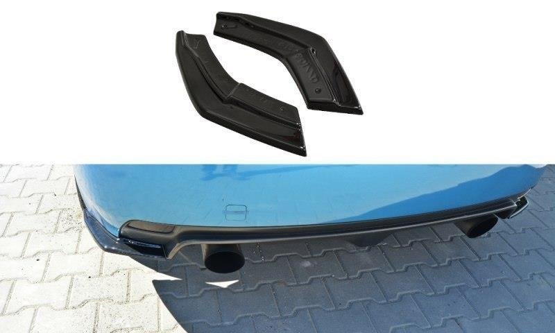 MAXTON DESIGN REAR SIDE SPLITTERS SUBARU IMPREZA WRX STI 2009-2011