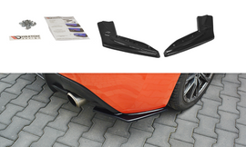 MAXTON DESIGN REAR SIDE SPLITTERS V.1 TOYOTA GT86 FACELIFT