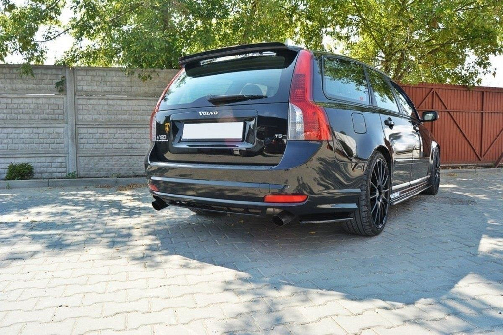 MAXTON DESIGN REAR SIDE SPLITTERS VOLVO V50F R-DESIGN