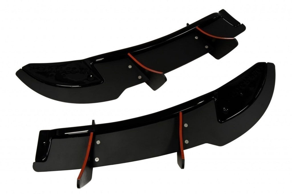 MAXTON DESIGN REAR SIDE SPLITTERS VW GOLF VI R (CNC)