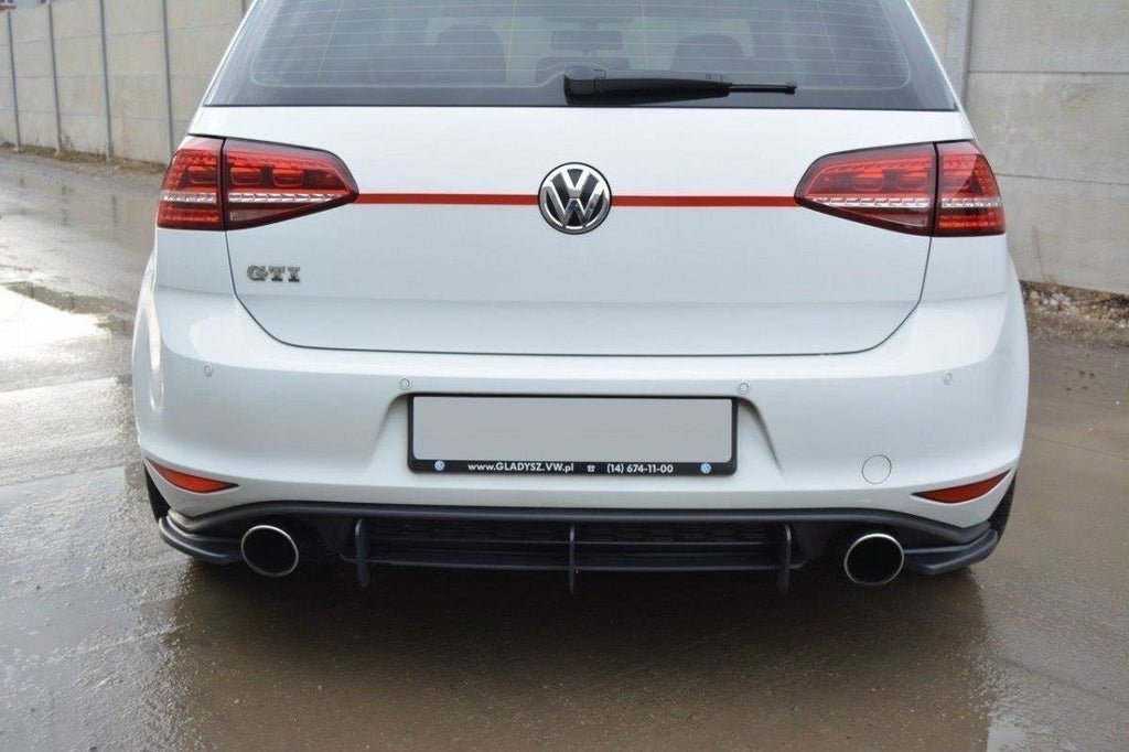 MAXTON DESIGN REAR SIDE SPLITTERS VW GOLF VII GTI