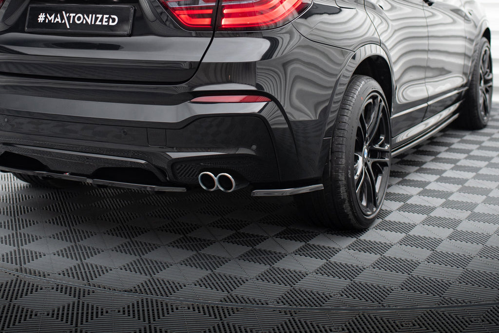 MAXTON DESIGN REAR SIDE SPLITTERS BMW X4 M-PACK
