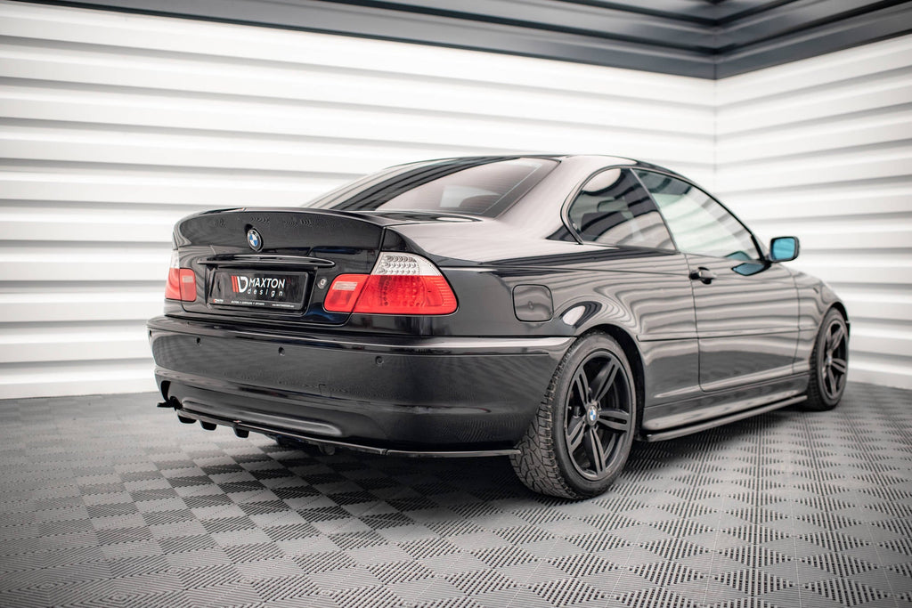 MAXTON DESIGN REAR SPOILER / LID EXTENSION BMW 3 E46 COUPE < M3 CSL LOOK > (FOR PAINTING)