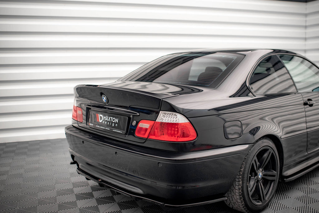 MAXTON DESIGN REAR SPOILER / LID EXTENSION BMW 3 E46 COUPE < M3 CSL LOOK > (FOR PAINTING)