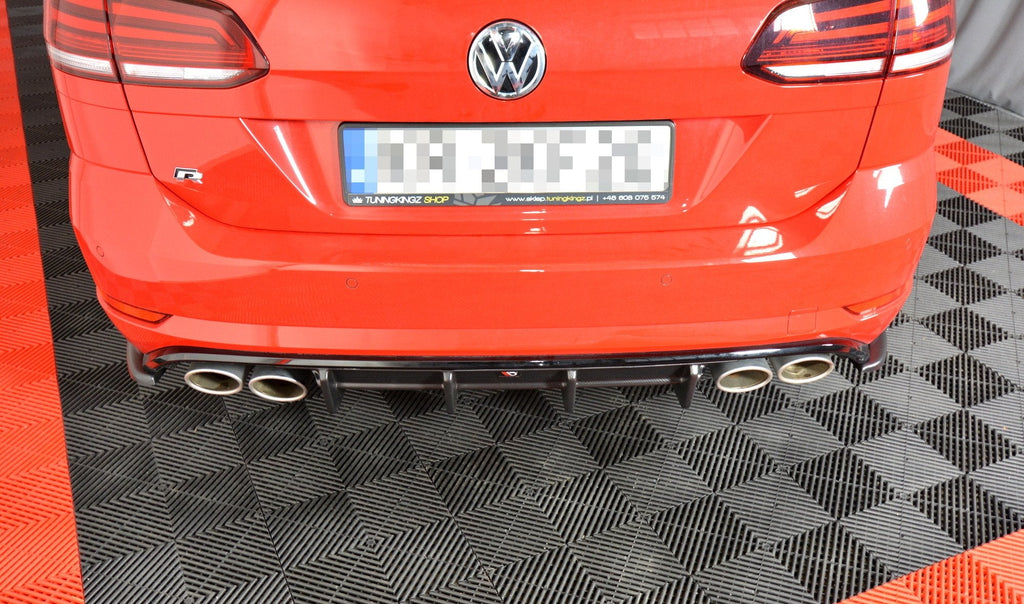 MAXTON DESIGN REAR VALANCE VW GOLF 7  SportWagen FACELIFT