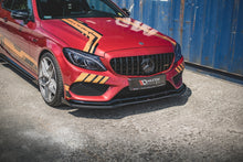 Load image into Gallery viewer, MAXTON DESIGN RACING DURABILITY FRONT SPLITTER + FLAPS MERCEDES - AMG C43 COUPE C205