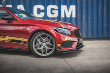 Load image into Gallery viewer, MAXTON DESIGN RACING DURABILITY FRONT SPLITTER + FLAPS MERCEDES - AMG C43 COUPE C205