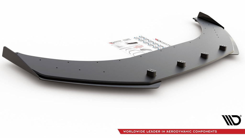 MAXTON DESIGN RACING DURABILITY FRONT SPLITTER + FLAPS VOLKSWAGEN ARTEON R-LINE