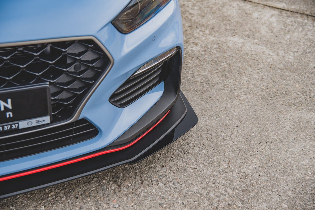 MAXTON DESIGN RACING DURABILITY FRONT SPLITTER HYUNDAI I30 N MK3 (ELANTRA GT) HATCHBACK / FASTBACK