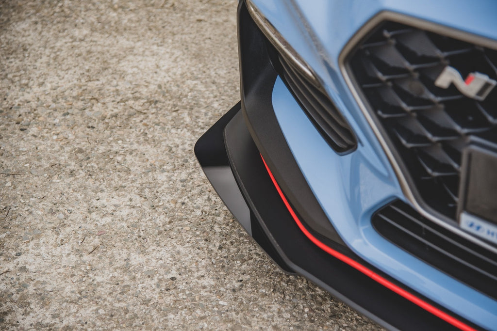 MAXTON DESIGN RACING DURABILITY FRONT SPLITTER HYUNDAI I30 N MK3 (ELANTRA GT) HATCHBACK / FASTBACK