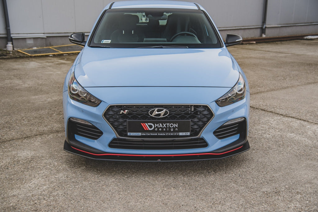 MAXTON DESIGN RACING DURABILITY FRONT SPLITTER HYUNDAI I30 N MK3 (ELANTRA GT) HATCHBACK / FASTBACK