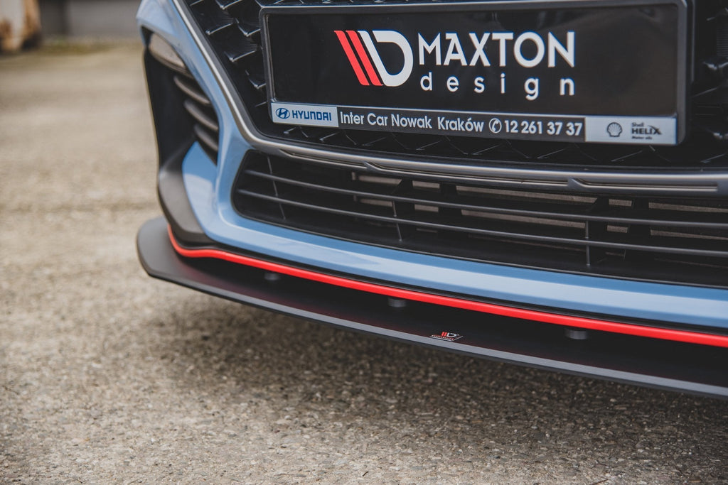 MAXTON DESIGN RACING DURABILITY FRONT SPLITTER HYUNDAI I30 N MK3 (ELANTRA GT) HATCHBACK / FASTBACK