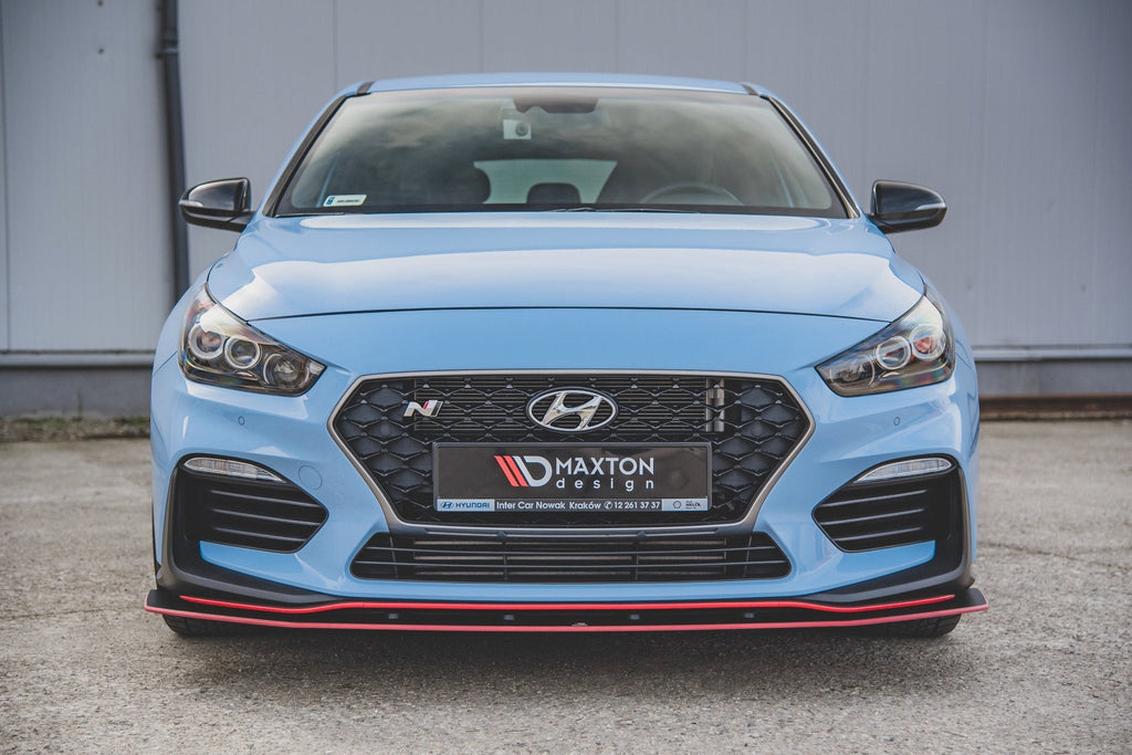 MAXTON DESIGN RACING DURABILITY FRONT SPLITTER HYUNDAI I30 N MK3 (ELANTRA GT) HATCHBACK / FASTBACK