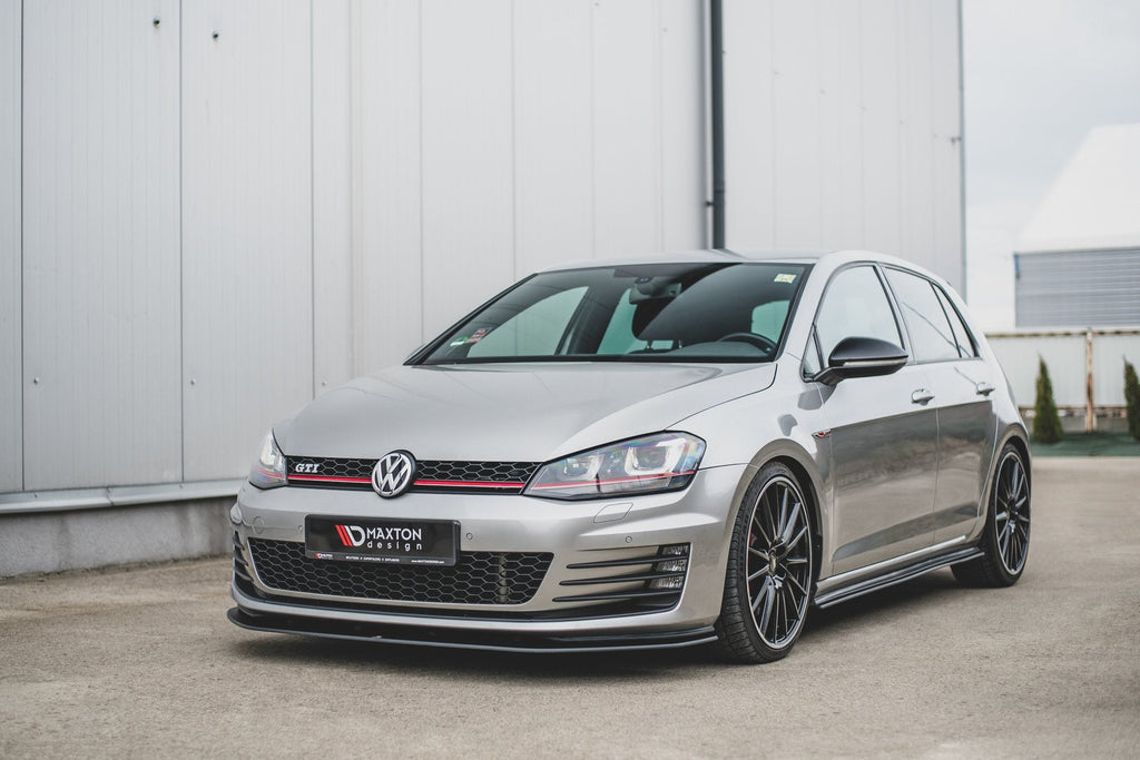 MAXTON DESIGN RACING DURABILITY FRONT SPLITTER VW GOLF 7 GTI