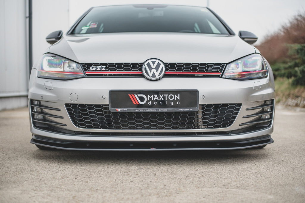 MAXTON DESIGN RACING DURABILITY FRONT SPLITTER VW GOLF 7 GTI