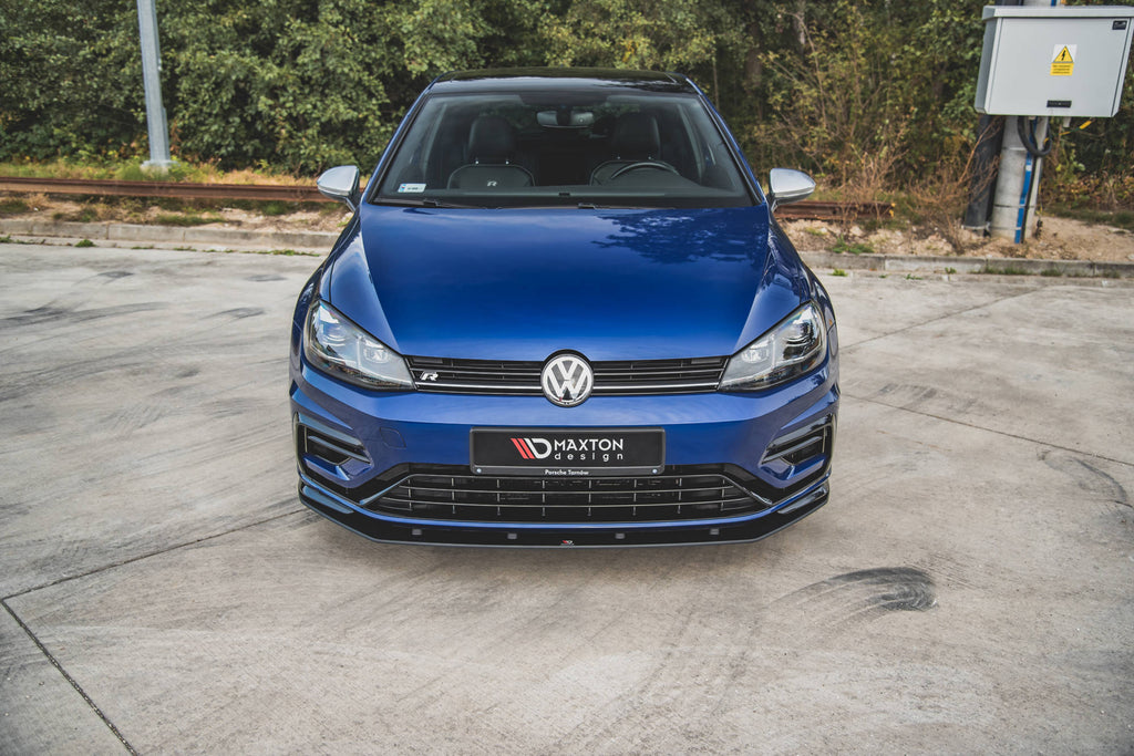 MAXTON DESIGN RACING DURABILITY FRONT SPLITTER VW GOLF 7 R FACELIFT