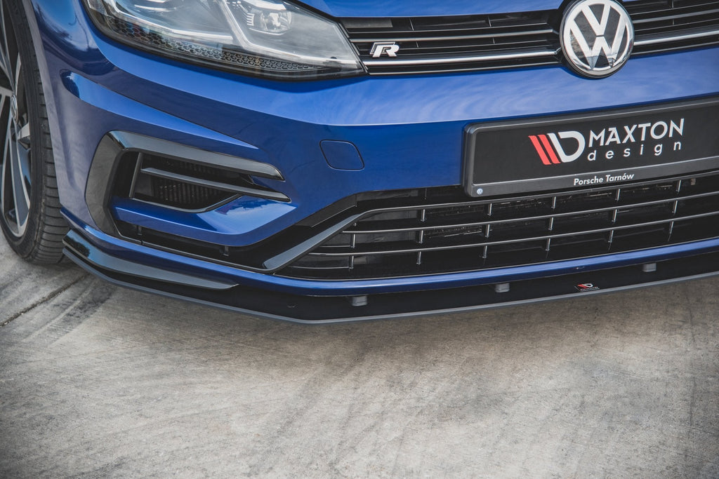 MAXTON DESIGN RACING DURABILITY FRONT SPLITTER VW GOLF 7 R FACELIFT