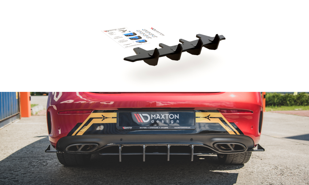 MAXTON DESIGN RACING DURABILITY REAR DIFFUSER MERCEDES-AMG C43 COUPE C205