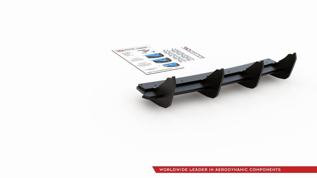 MAXTON DESIGN RACING DURABILITY REAR DIFFUSER V.1 VW GOLF 7 GTI