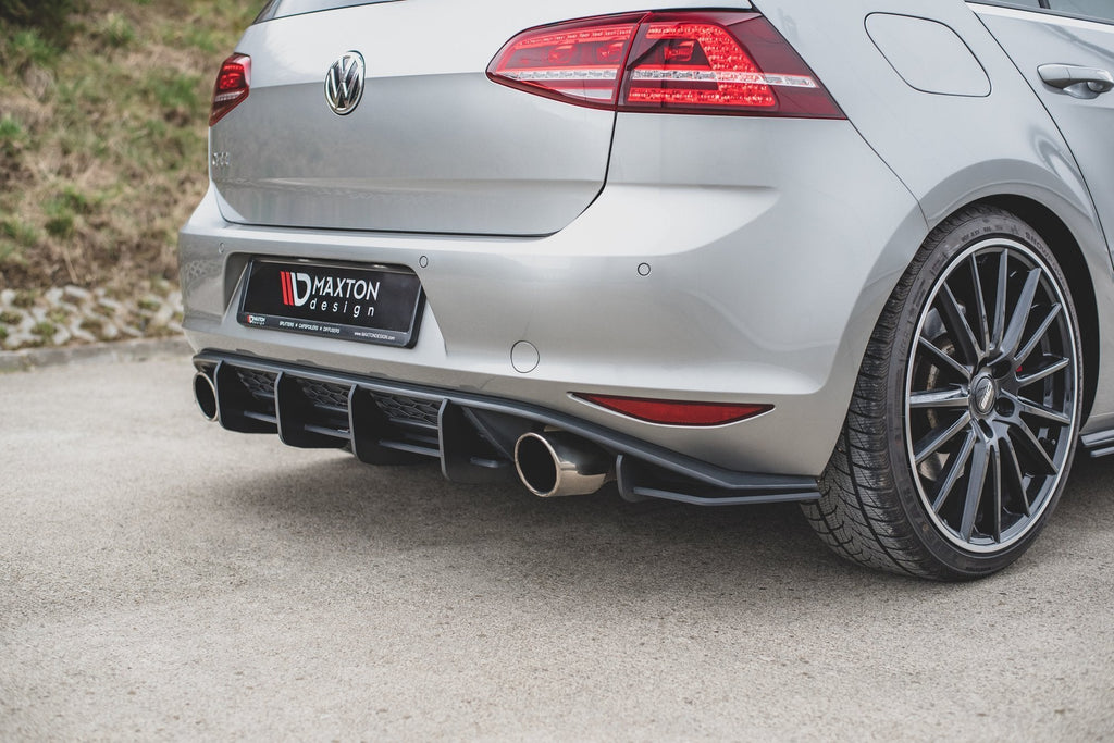 MAXTON DESIGN RACING DURABILITY REAR DIFFUSER V.1 VW GOLF 7 GTI