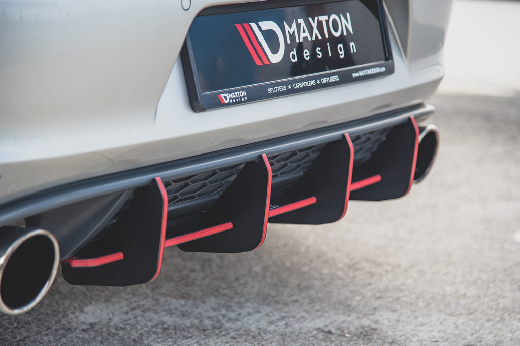 MAXTON DESIGN RACING DURABILITY REAR DIFFUSER V.1 VW GOLF 7 GTI