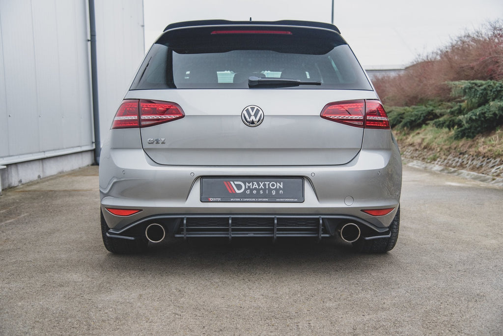 MAXTON DESIGN RACING DURABILITY REAR DIFFUSER V.2 VW GOLF 7 GTI