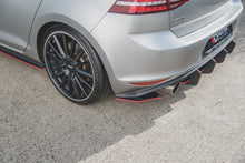 Load image into Gallery viewer, MAXTON DESIGN RACING DURABILITY REAR SIDE SPLITTERS V.2 VW GOLF 7 GTI