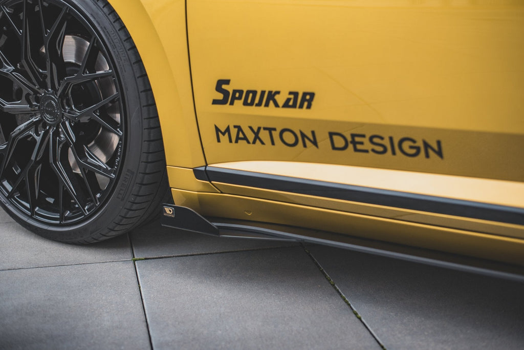 MAXTON DESIGN RACING DURABILITY SIDE SKIRTS DIFFUSERS + FLAPS VOLKSWAGEN ARTEON R-LINE