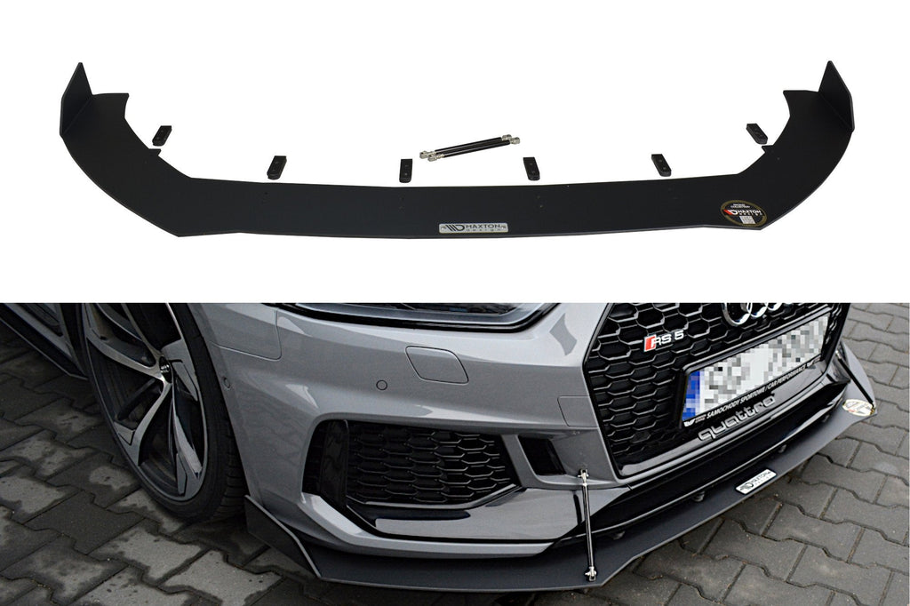 MAXTON DESIGN RACING FRONT SPLITTER V.2 AUDI RS5 F5 COUPE / SPORTBACK