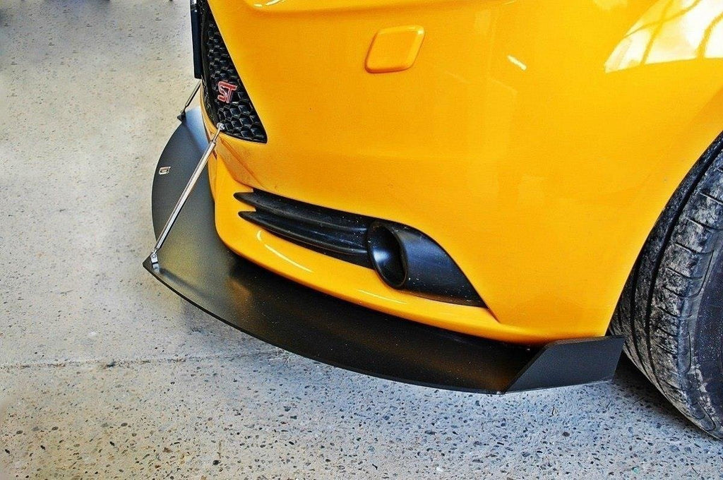 MAXTON DESIGN RACING FRONT SPLITTER V.2 FORD FOCUS ST MK3