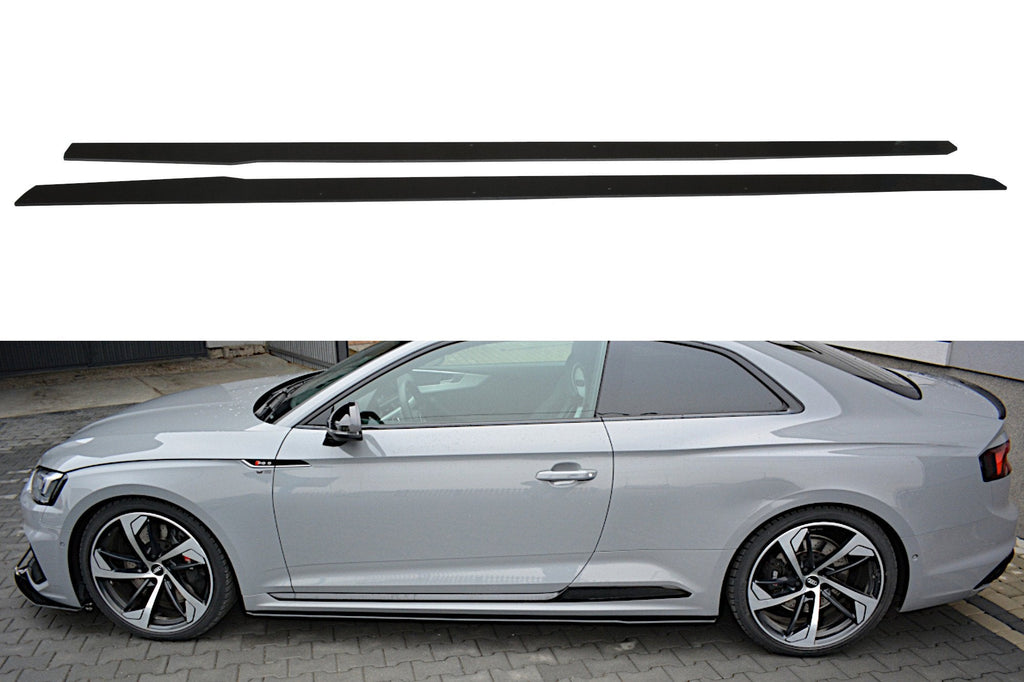 MAXTON DESIGN RACING SIDE SKIRTS DIFFUSERS AUDI RS5 F5 COUPE