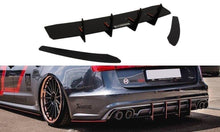 Load image into Gallery viewer, MAXTON DESIGN Rear Diffuser &amp; Rear Side Splitters Audi S6 C7 FL