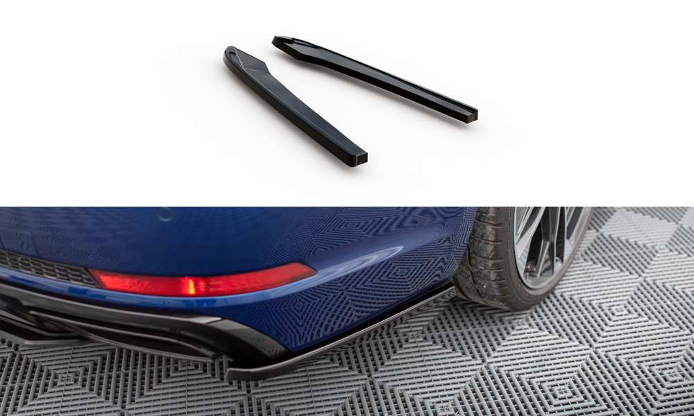 MAXTON DESIGN REAR SIDE SPLITTERS AUDI A4 S-LINE (US MY2019)